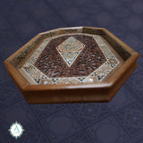 Inlaid Wooden Mosaic Tray