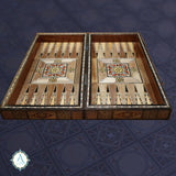 Wooden Handmade Chess and Backgammon Set