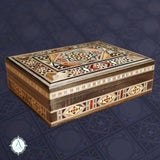 Small Mother of Pearl Syrian Mosaic Box