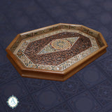 Inlaid Wooden Mosaic Tray