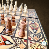 HQ Chess Board and Backgammon Game