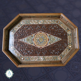 Inlaid Wooden Mosaic Tray