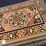 Small Mother of Pearl Syrian Mosaic Box