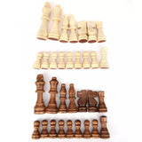 Handcrafted Chess pieces Set, 32 Wooden pieces set - Christmas Gift idea